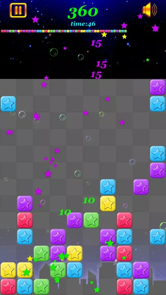 Capturas de tela do Stars Flappy Crush