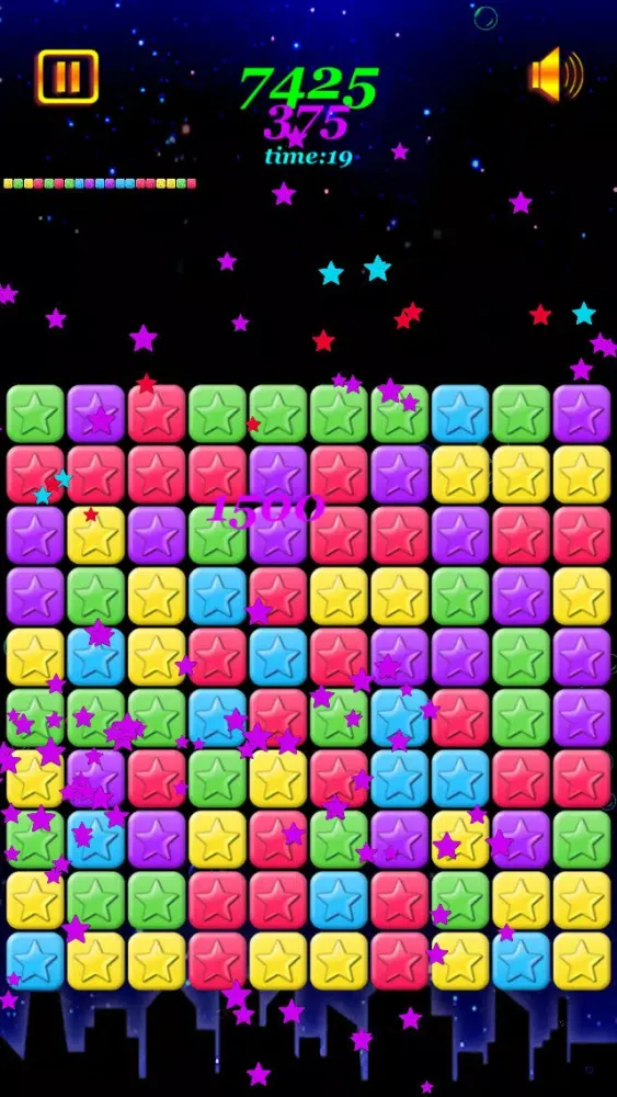 Capturas de tela do Stars Flappy Crush