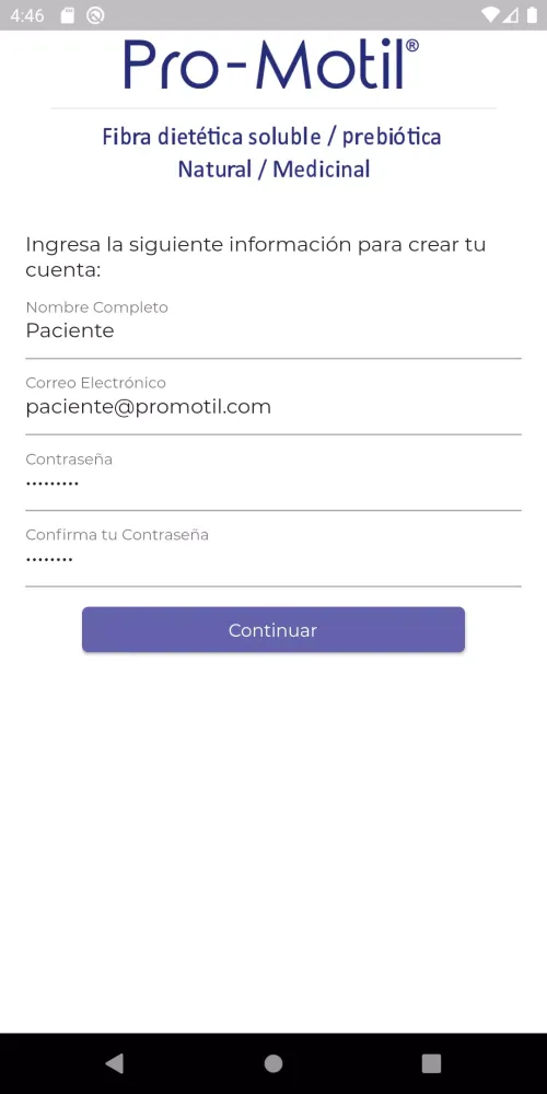 Capturas de pantalla de Pro-Motil