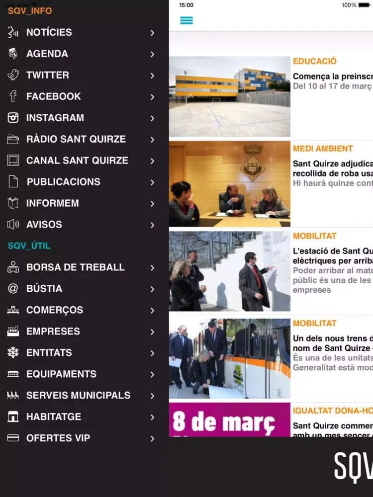 SQV iPad  Screenshots