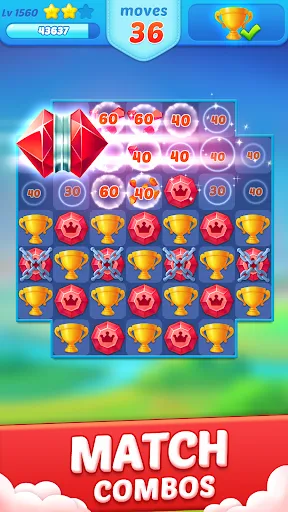 Jewel Crush™ - Match 3 Legend Screenshots