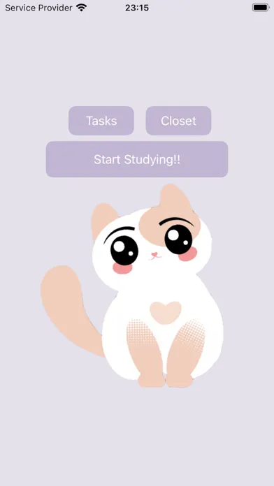 Screenshot di Catty Timer