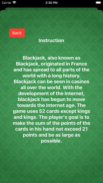 BlackJack - 21 Point应用截图