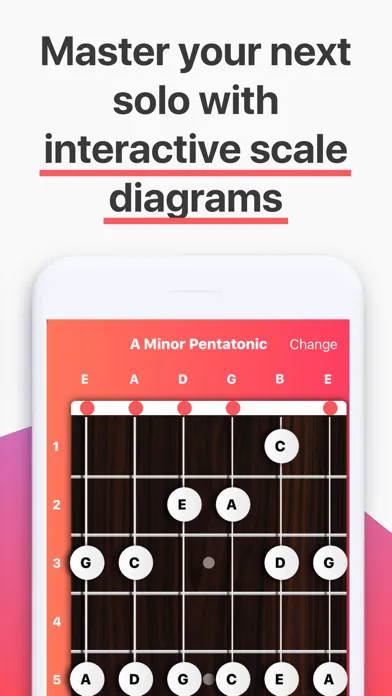 Lead Guitar — Chords & Scales Screenshots