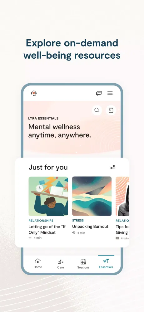 Lyra Health Screenshots