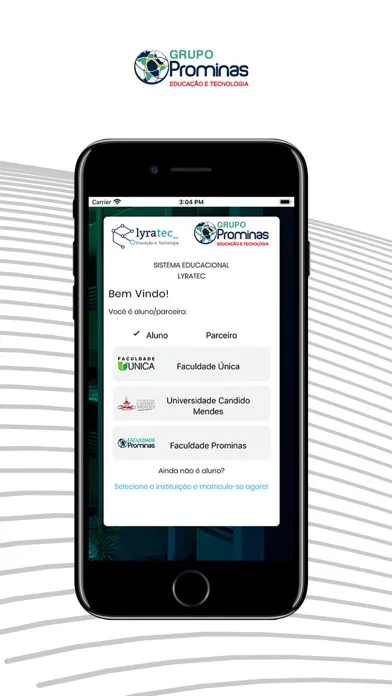 Captures d'écran de App Prominas