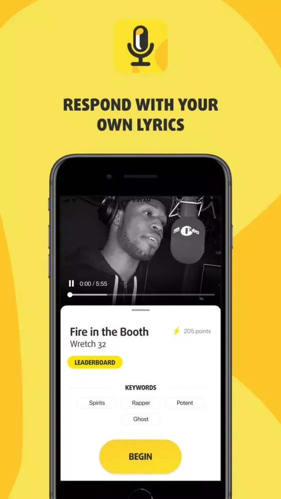 Zrzuty ekranu LYRICAL KOMBAT - Create Lyrics