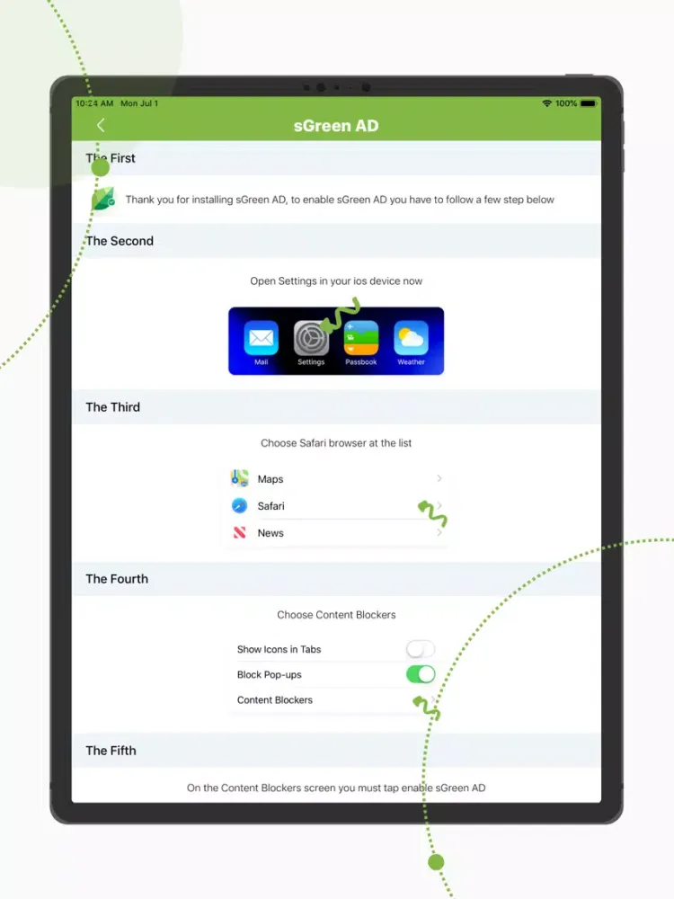 تصاویر SGreen AD·Simple Proxy Master iPad 