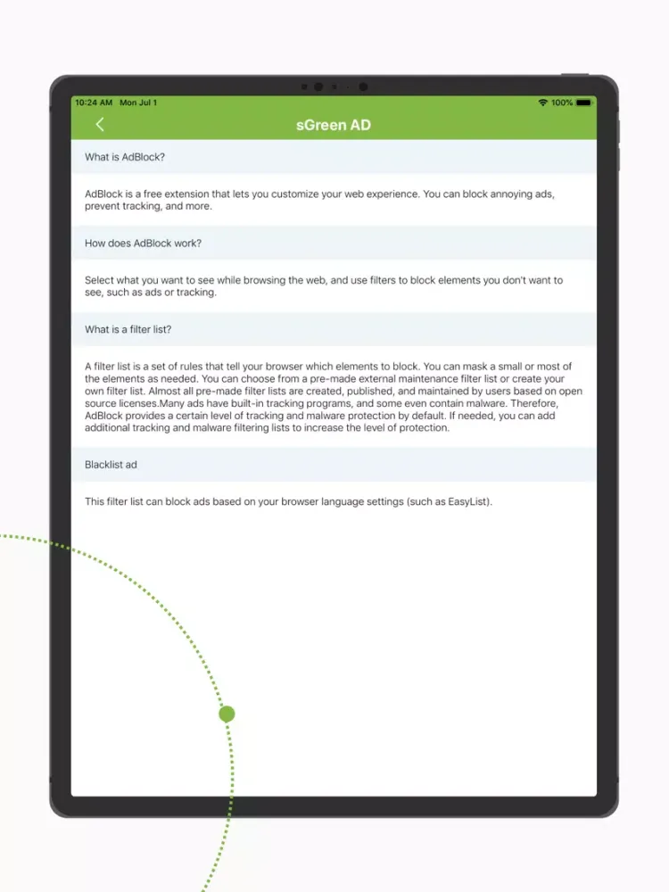 تصاویر SGreen AD·Simple Proxy Master iPad 