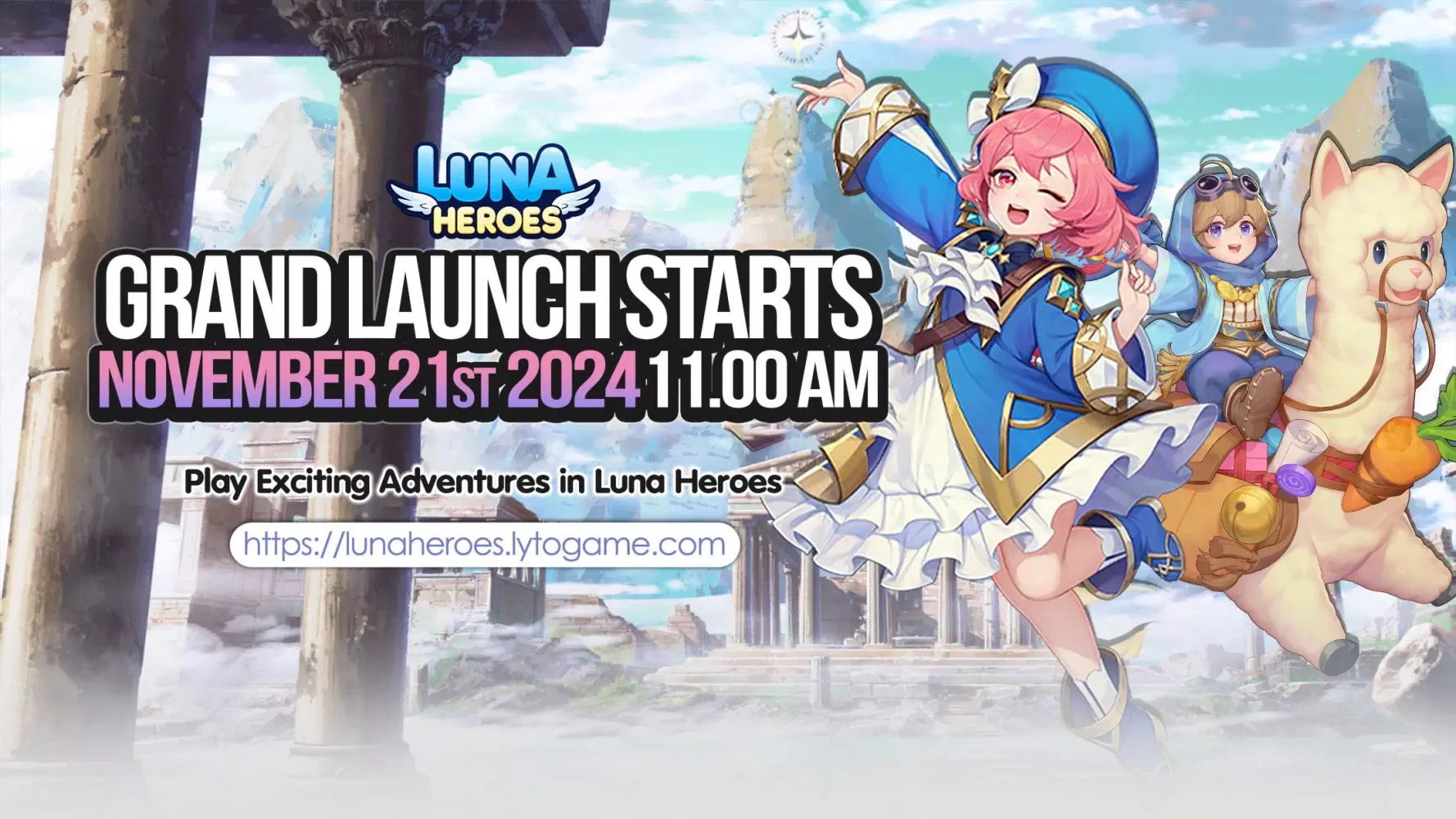 Tangkapan layar Luna Heroes