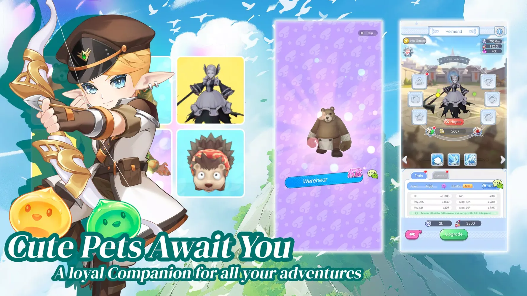 Tangkapan layar Luna Heroes