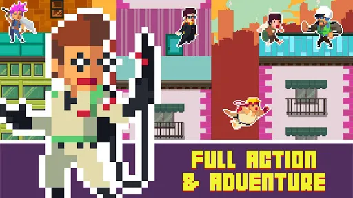 Captures d'écran de Pixel Super Heroes