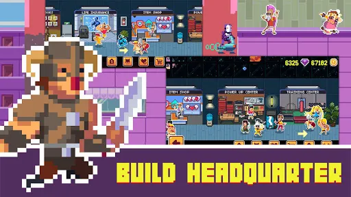 Captures d'écran de Pixel Super Heroes