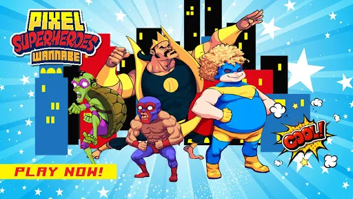 Captures d'écran de Pixel Super Heroes