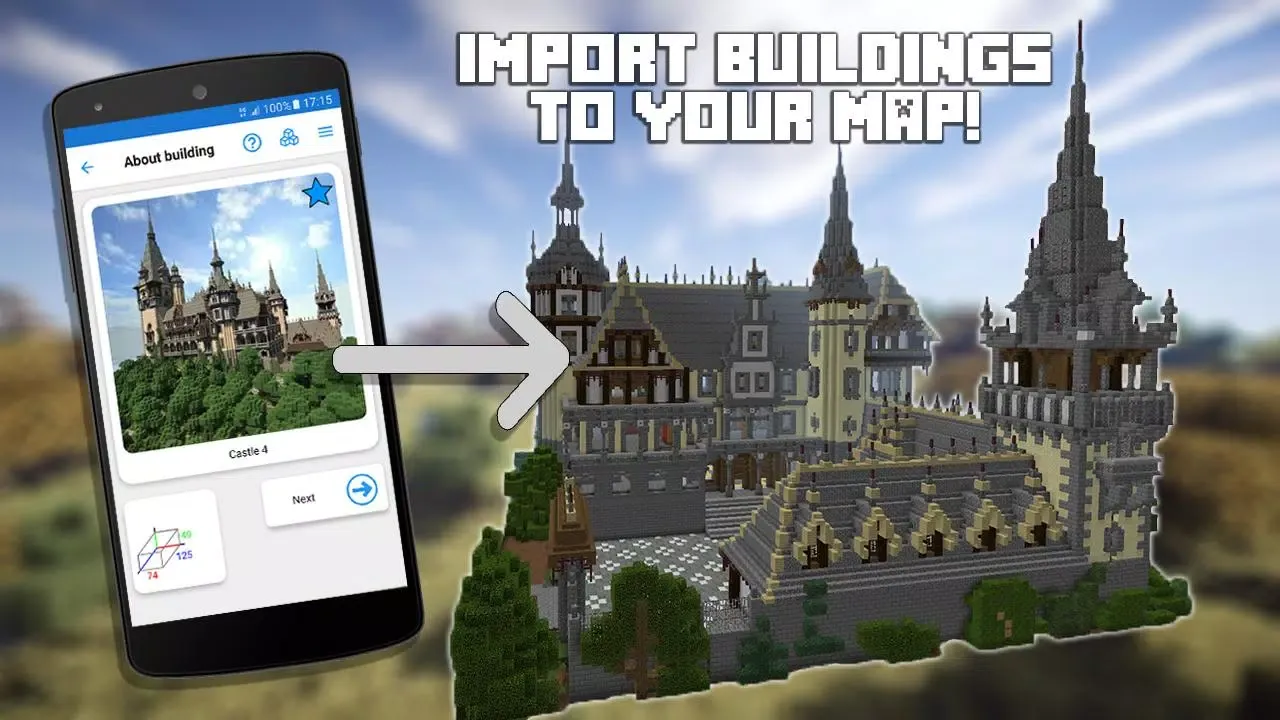 Builder for Minecraft PE應用截圖