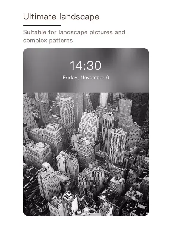 Capturas de tela do Wallpaper Maker X iPad 