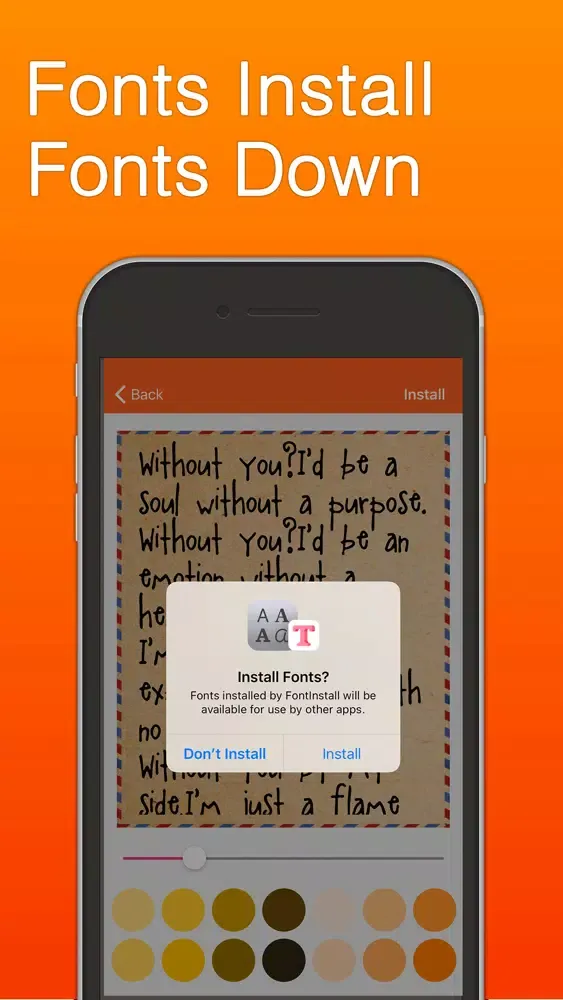 Fonts Install - Cool Fonts 스크린샷