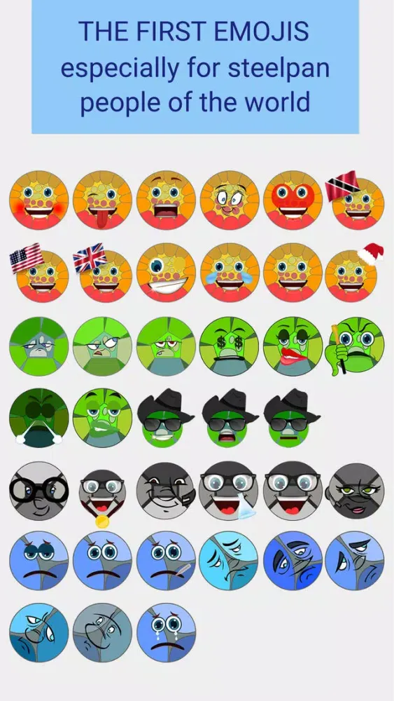 Captures d'écran de PanEmojis