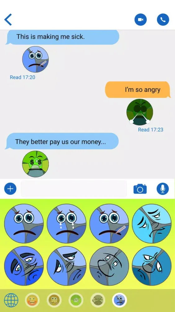 Captures d'écran de PanEmojis