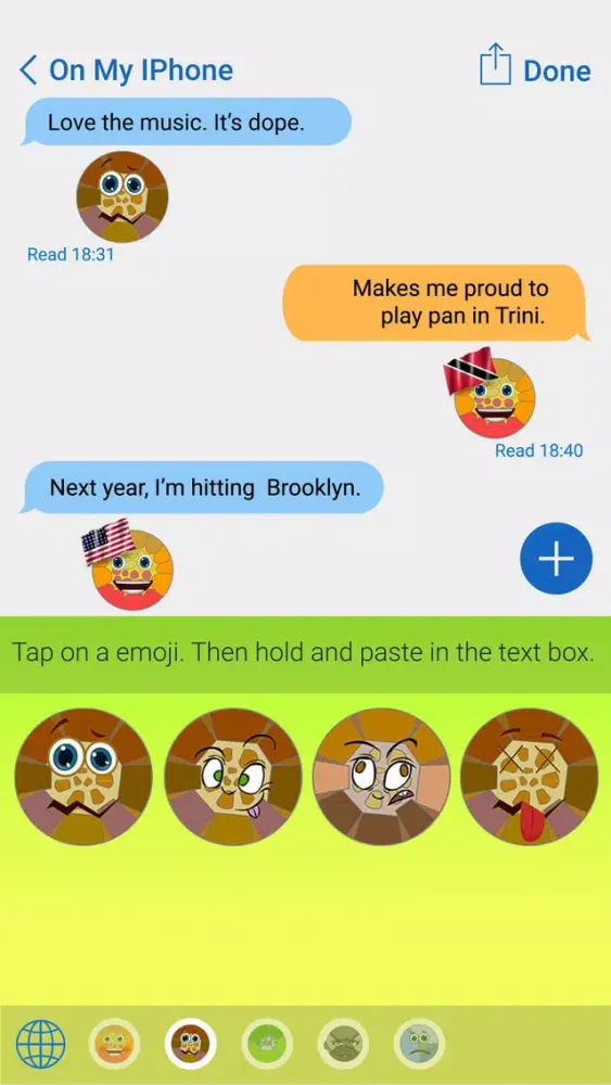 Captures d'écran de PanEmojis