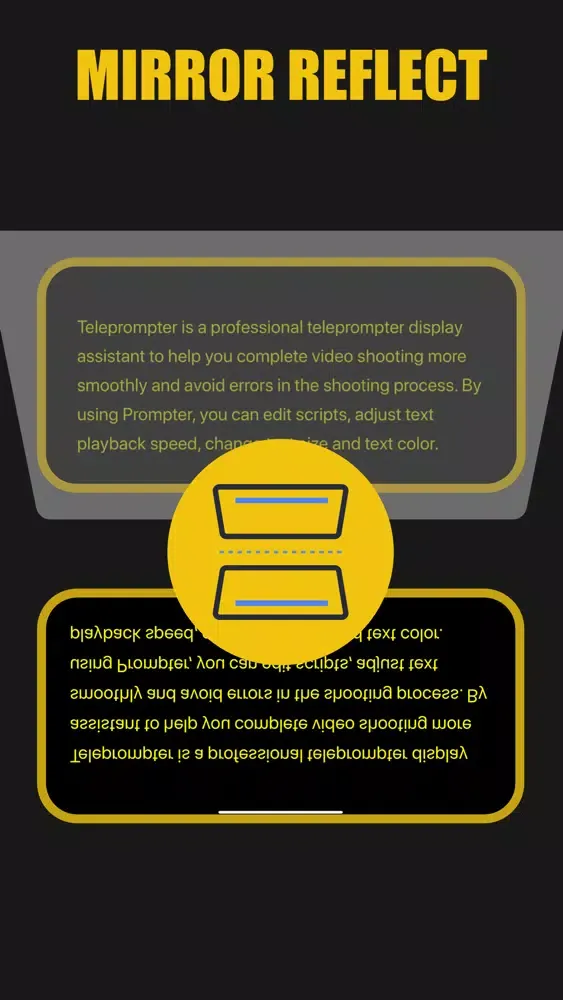 Teleprompter - Script Prompter স্ক্রিনশট