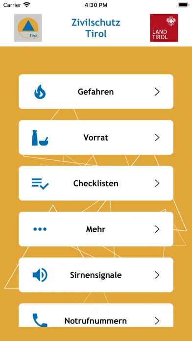 Tangkapan layar Zivilschutz Land Tirol