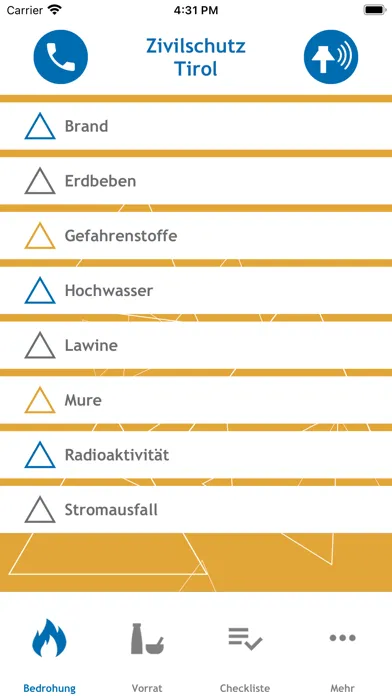 Tangkapan layar Zivilschutz Land Tirol