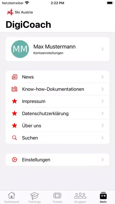 Ski Austria DigiCoach應用截圖