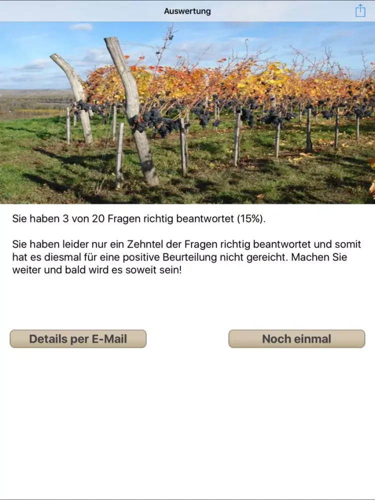 Das Weinquiz iPad 應用截圖