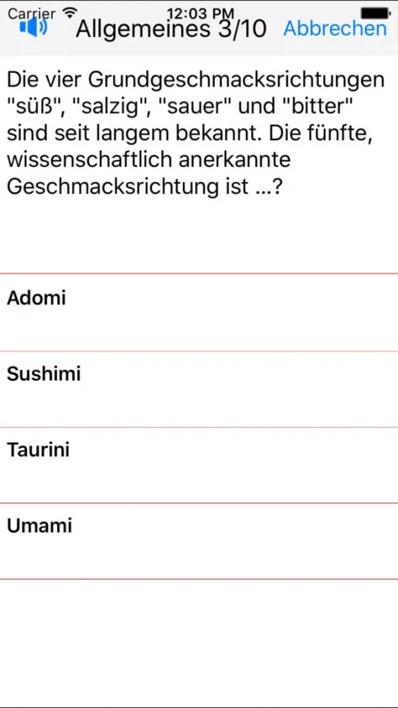 Weinquiz Allgemein應用截圖