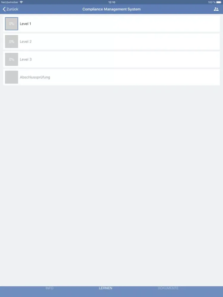 Скриншоты Compliance Mobile iPad 