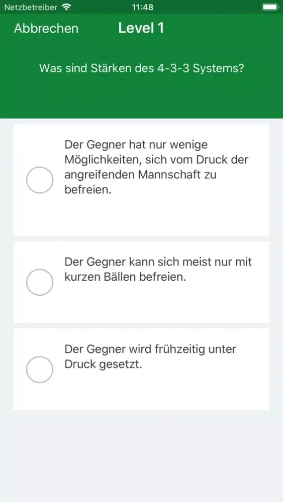 Wacker Innsbruck Microtraining Screenshots