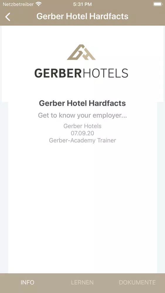 GERBER Academy应用截图