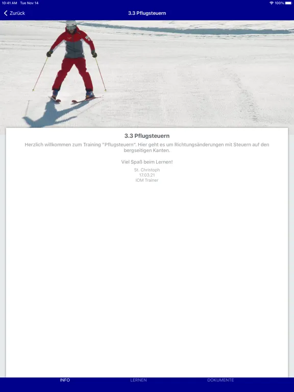 Скриншоты Ski Austria Mobile Academy iPad 