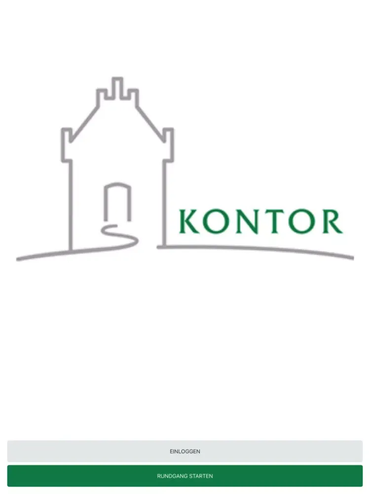 Capturas de tela do Kontor m-learning iPad 