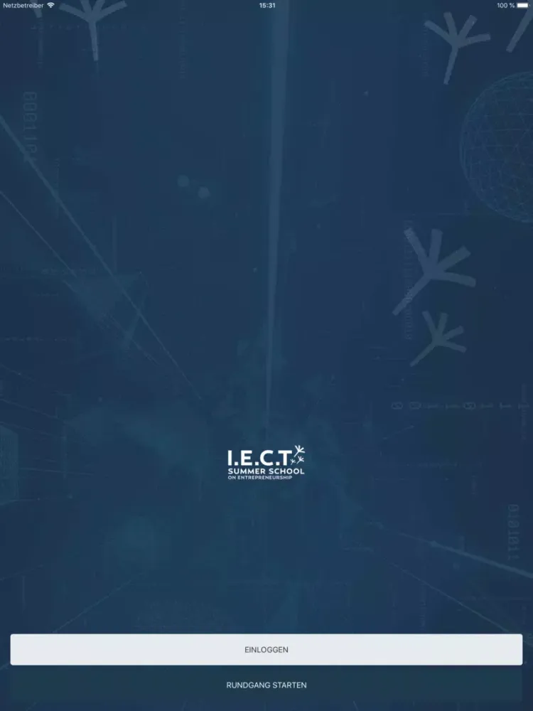 I.E.C.T. - Summer School iPad  스크린샷