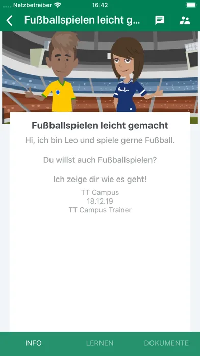 Tangkapan skrin Football Mobile Campus Tirol