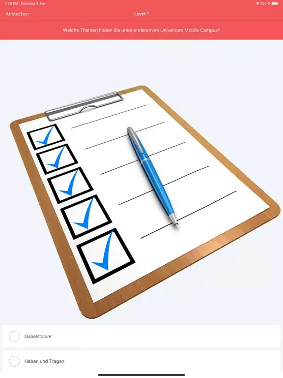Скриншоты Universum Mobile Campus iPad 