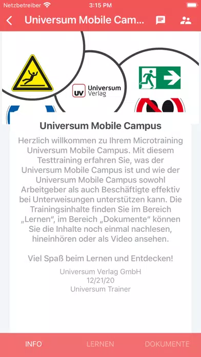 Universum Mobile Campus應用截圖