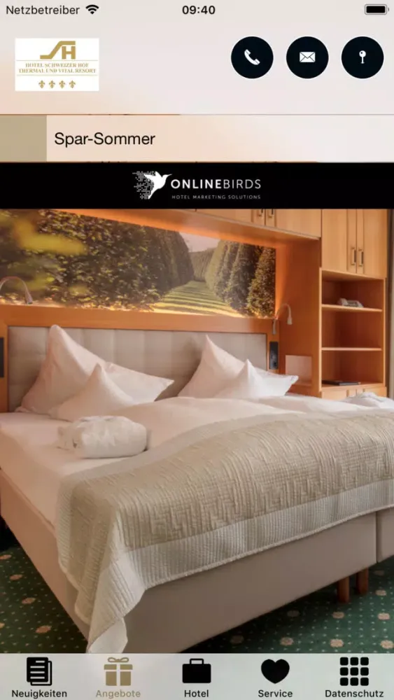 Zrzuty ekranu Hotel Schweizer Hof