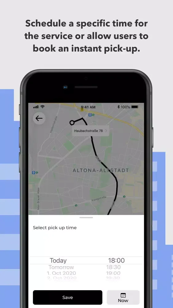 Tangkapan skrin M-TOOLS Ride-Hailing Customer