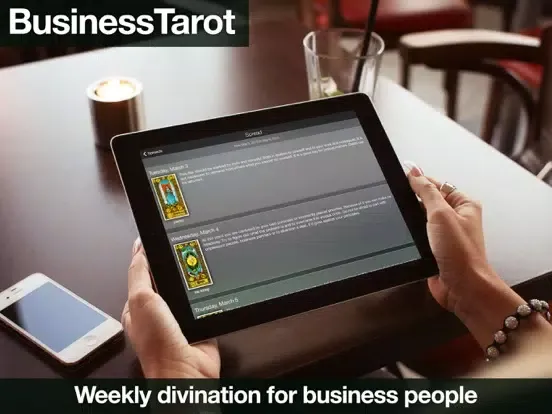 Tangkapan layar Tarot Cards for Business: Weekly divinations iPad 