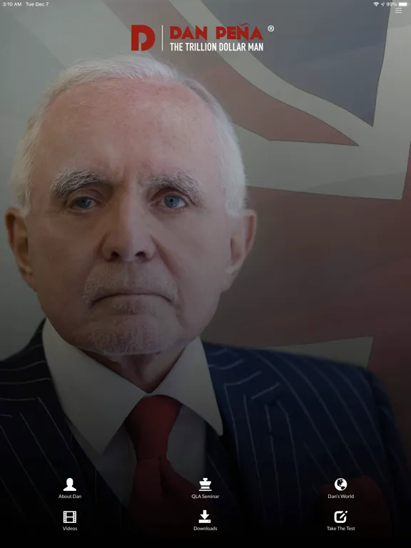 Dan Pena App iPad  Screenshots