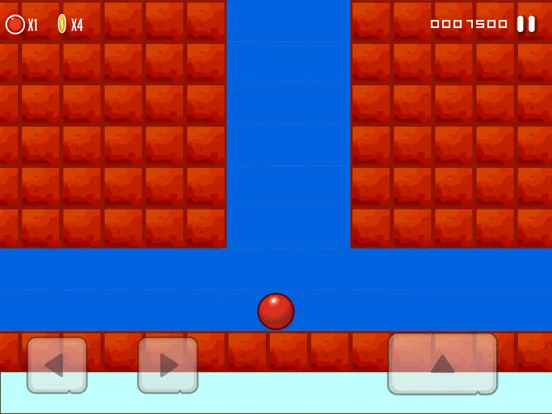 Red Bounce Ball Classic Game iPad  स्क्रीनशॉट