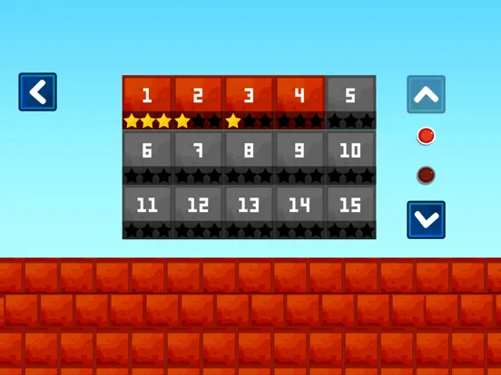 Red Bounce Ball Classic Game iPad  स्क्रीनशॉट