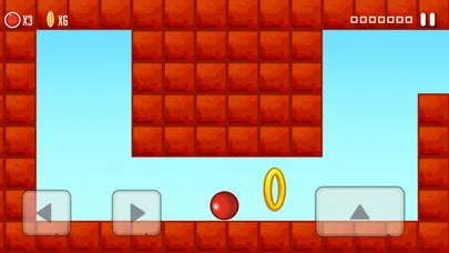 Red Bounce Ball Classic Game स्क्रीनशॉट