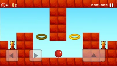 Red Bounce Ball Classic Game स्क्रीनशॉट
