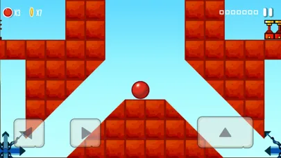 Red Bounce Ball Classic Game स्क्रीनशॉट