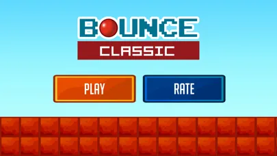 Red Bounce Ball Classic Game स्क्रीनशॉट
