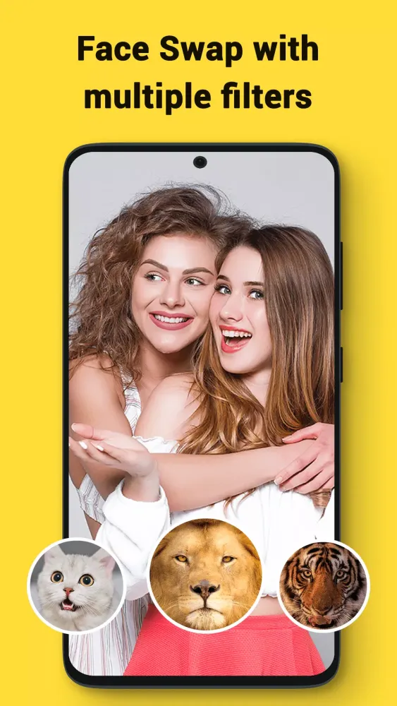 Capturas de pantalla de Face Retouch, Morph & Swap App